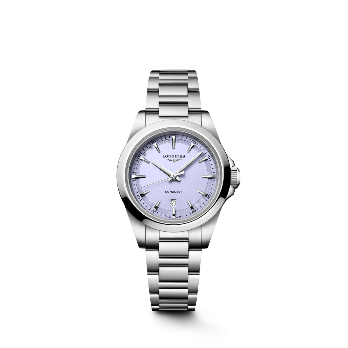 Longines Conquest 30mm L3.350.4.02.6 Watch for Women - front view
