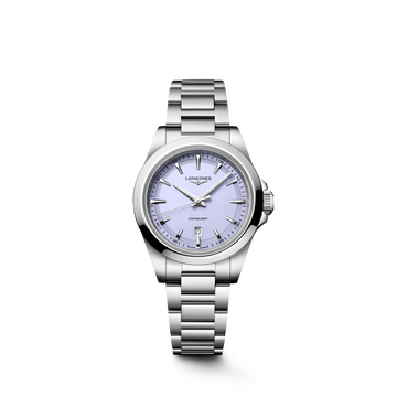 Longines Conquest 30mm L3.350.4.02.6 Watch for Women - front view