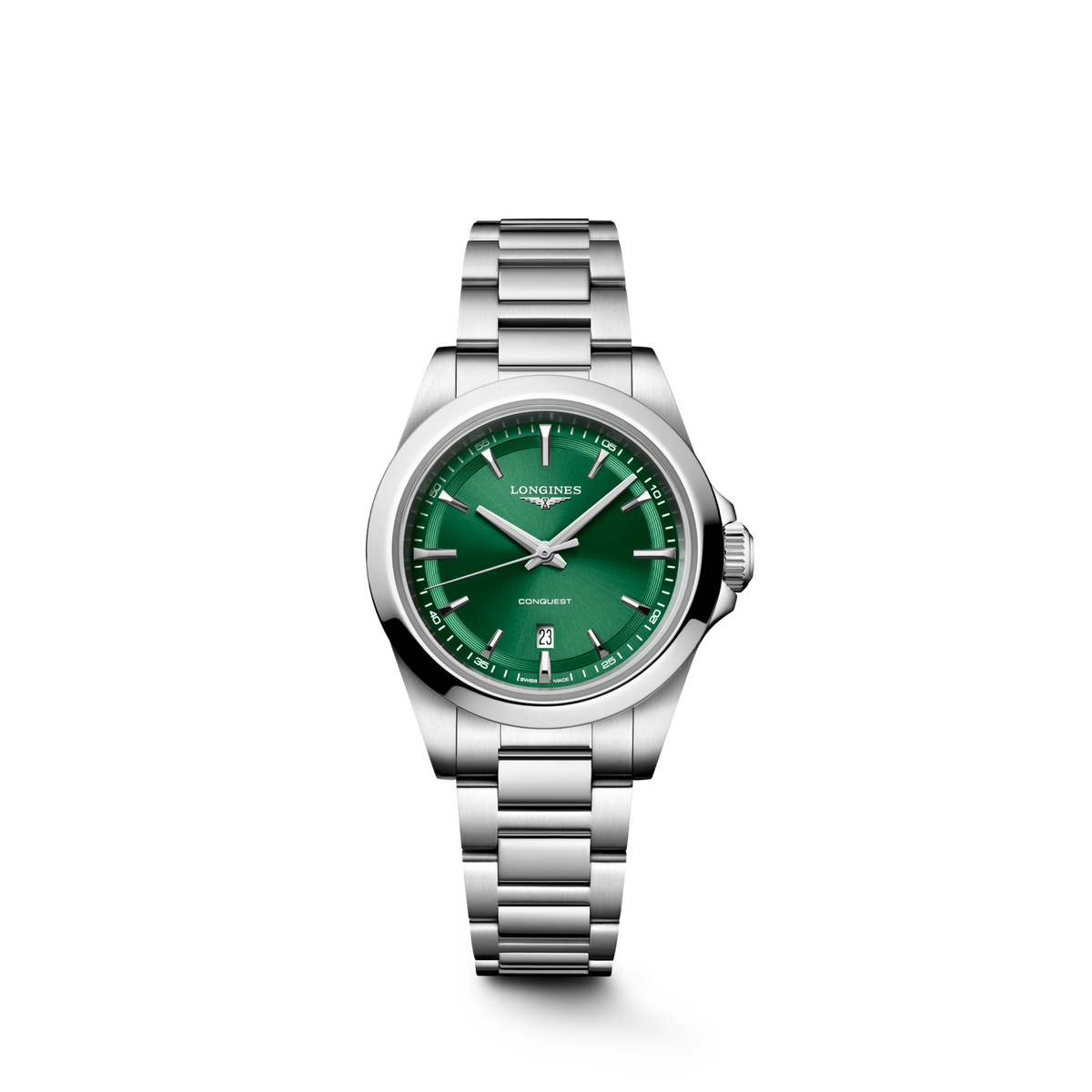 Longines Conquest 30mm L3.350.4.09.6 Watch for Women - front view