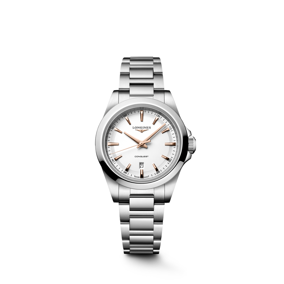 Longines Conquest 30mm L3.350.4.18.6 Watch for Women - front view
