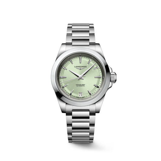 Longines Conquest 34mm L3.430.4.02.6 Watch for Women - front view