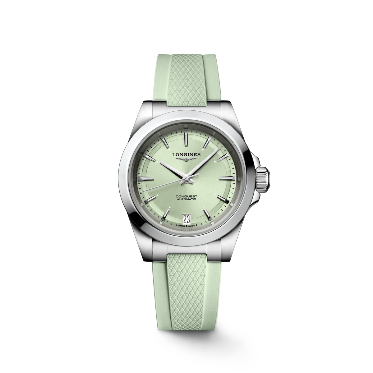 Longines Conquest 34mm L3.430.4.02.9 Watch for Women - front view