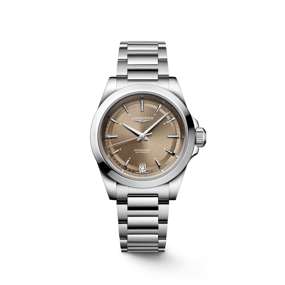 Longines Conquest 34mm L3.430.4.62.6 Watch for Women - front view