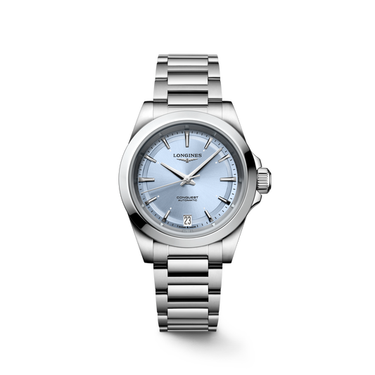 Longines Conquest 34mm L3.430.4.92.6 Watch for Women - front view