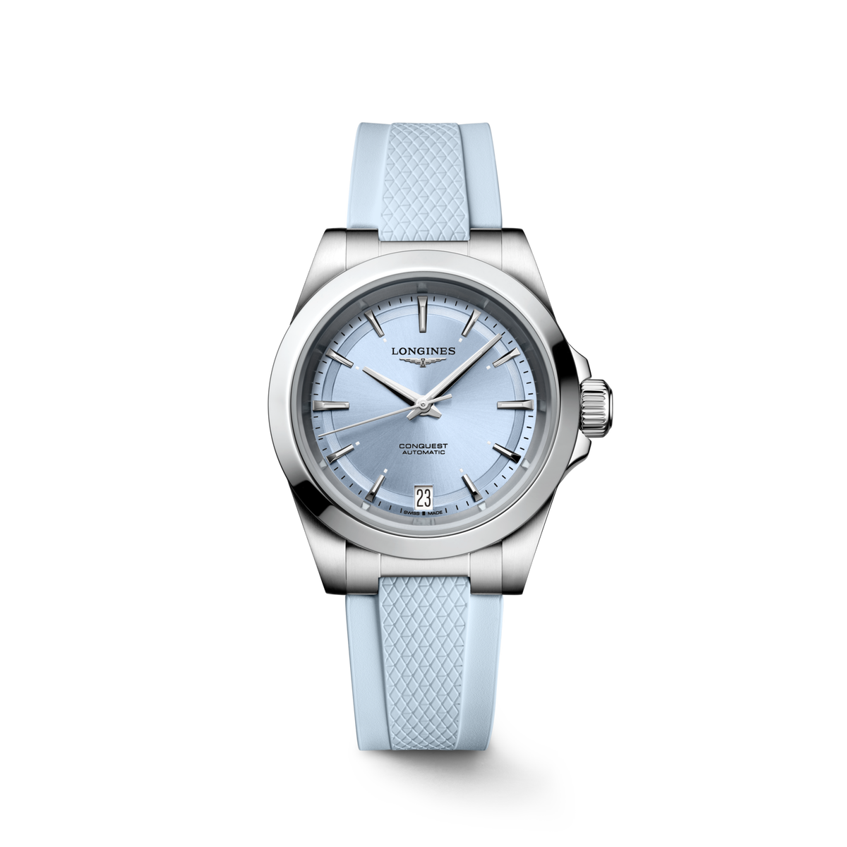 Longines Conquest 34mm L3.430.4.92.9 Watch for Women - front view