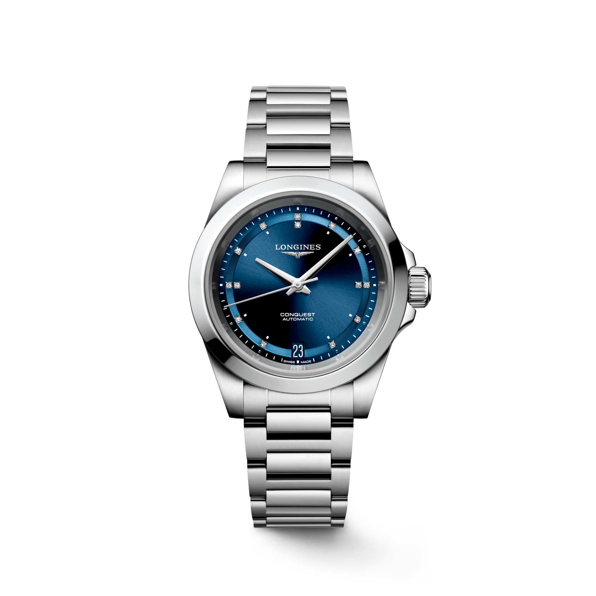 Longines Conquest 34mm L3.430.4.97.6 Watch for Women