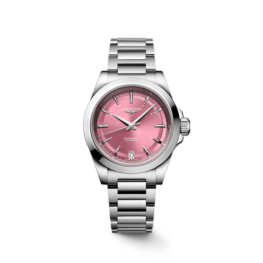 Longines Conquest 34mm L3.430.4.99.6 Watch for Women - front view
