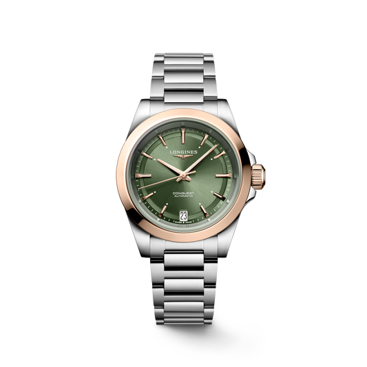 Longines Conquest 34mm L3.430.5.02.6 Watch for Women - front view
