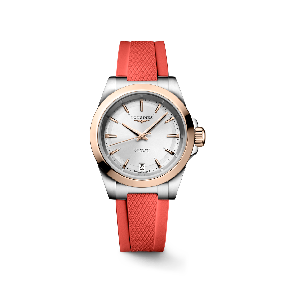 Longines Conquest 34mm L3.430.5.72.9 Watch for Women - front view