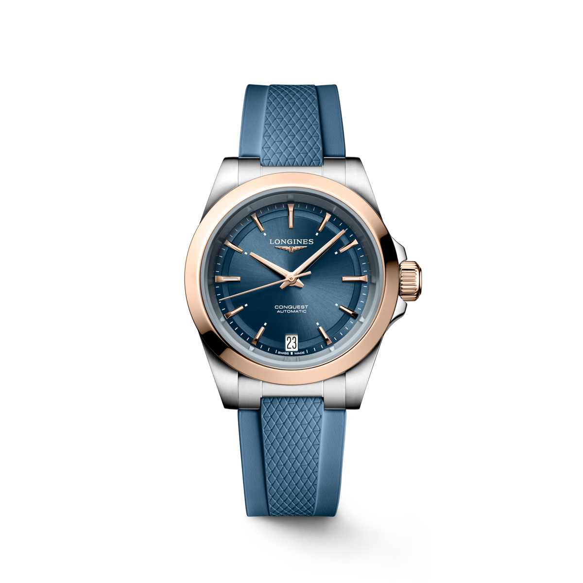 Longines Conquest 34mm L3.430.5.92.9 Watch for Women - front view
