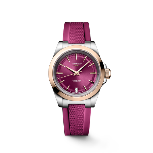 Longines Conquest 34mm L3.430.5.98.9 Watch for Women - front view