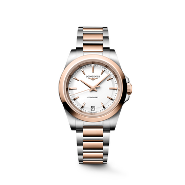 Longines Conquest 34mm L3.460.3.18.7 Watch for Women - front view