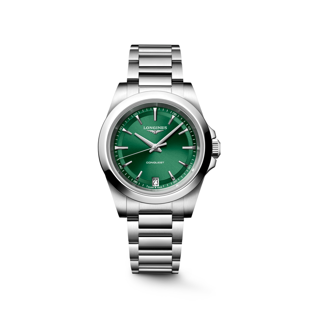 Longines Conquest 34mm L3.460.4.09.6 Watch for Women - front view