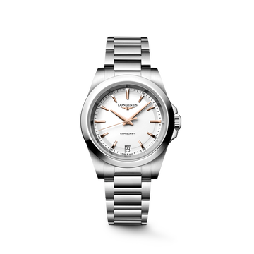 Longines Conquest 34mm L3.460.4.18.6 Watch for Women - front view