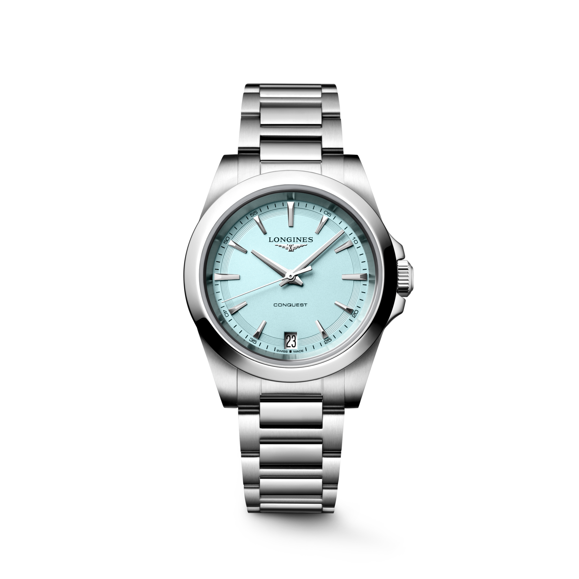 Longines Conquest 34mm L3.460.4.92.6 Watch for Women
