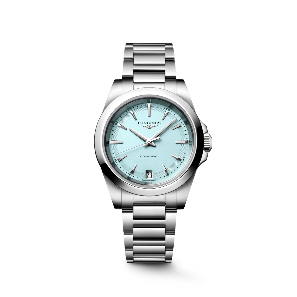 Longines Conquest 34mm L3.460.4.92.6 Watch for Women - front view