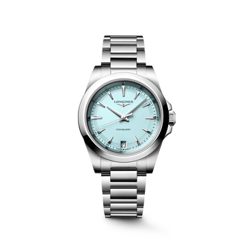 Longines Conquest 34mm L3.460.4.92.6 Watch for Women - front view