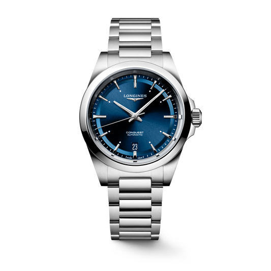 Longines Conquest 38mm L3.720.4.92.6 Unisex Watch - front view
