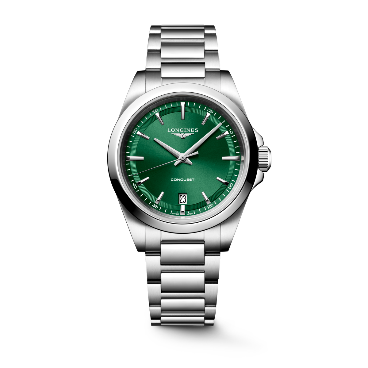Longines Conquest 38mm L3.750.4.09.6 Unisex Watch - front view