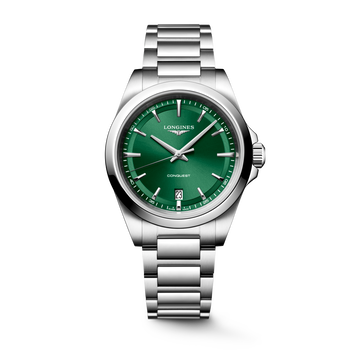 Longines Conquest 38mm L3.750.4.09.6 Unisex Watch - front view