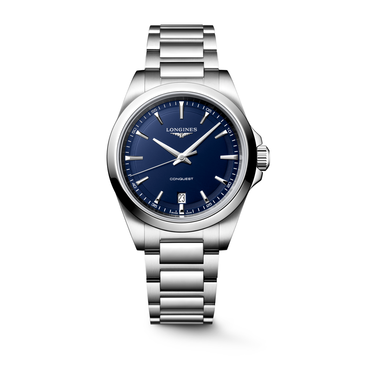 Longines Conquest 38mm L3.750.4.92.6 Unisex Watch - front view