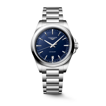 Longines Conquest 38mm L3.750.4.92.6 Unisex Watch - front view