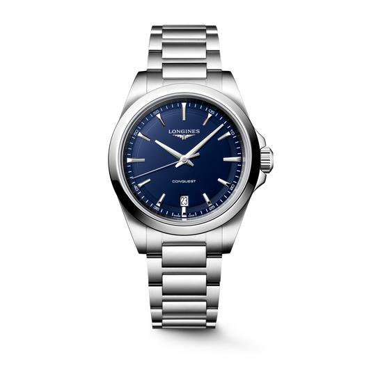 Longines Conquest 38mm L3.750.4.92.6 Unisex Watch - front view