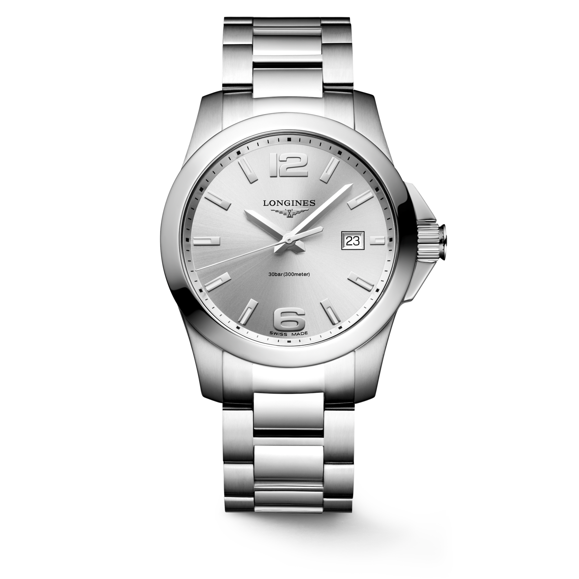Longines Conquest 41mm L3.759.4.76.6 Watch for Men