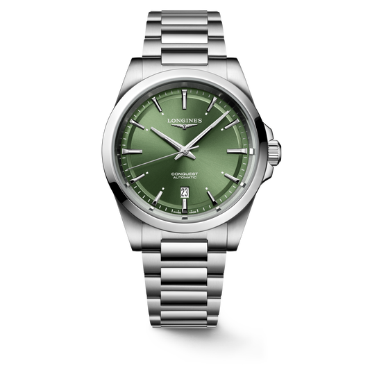 Longines Conquest 41mm L3.830.4.02.6 Watch for Men - front view