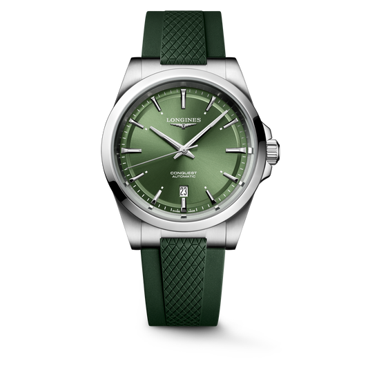 Longines Conquest 41mm L3.830.4.02.9 Watch for Men - front view