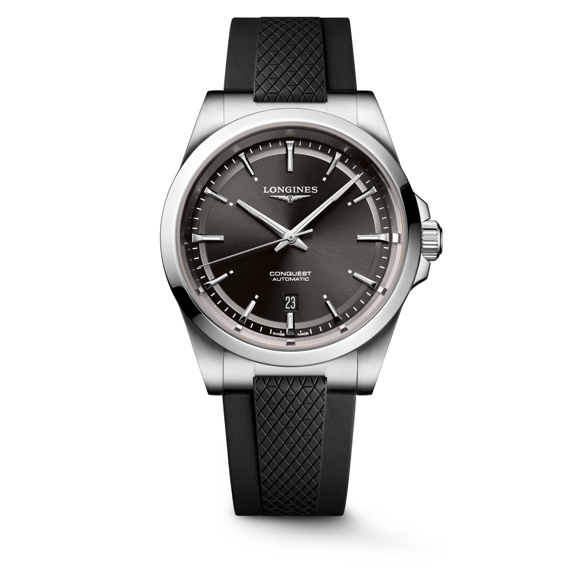 Longines Conquest 41mm L3.830.4.52.9 Watch for Men - front view