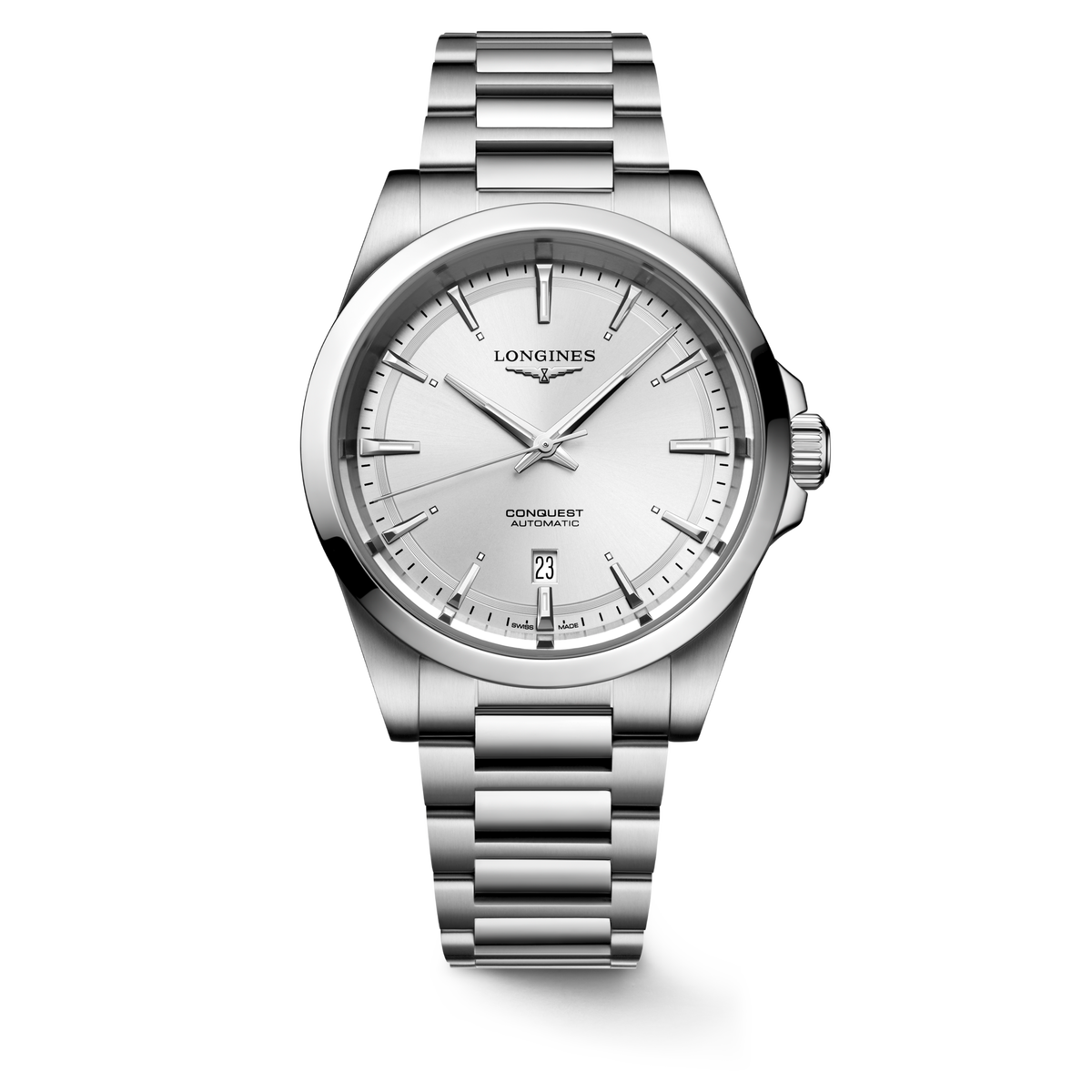 Longines Conquest 41mm L3.830.4.72.6 Watch for Men - front view