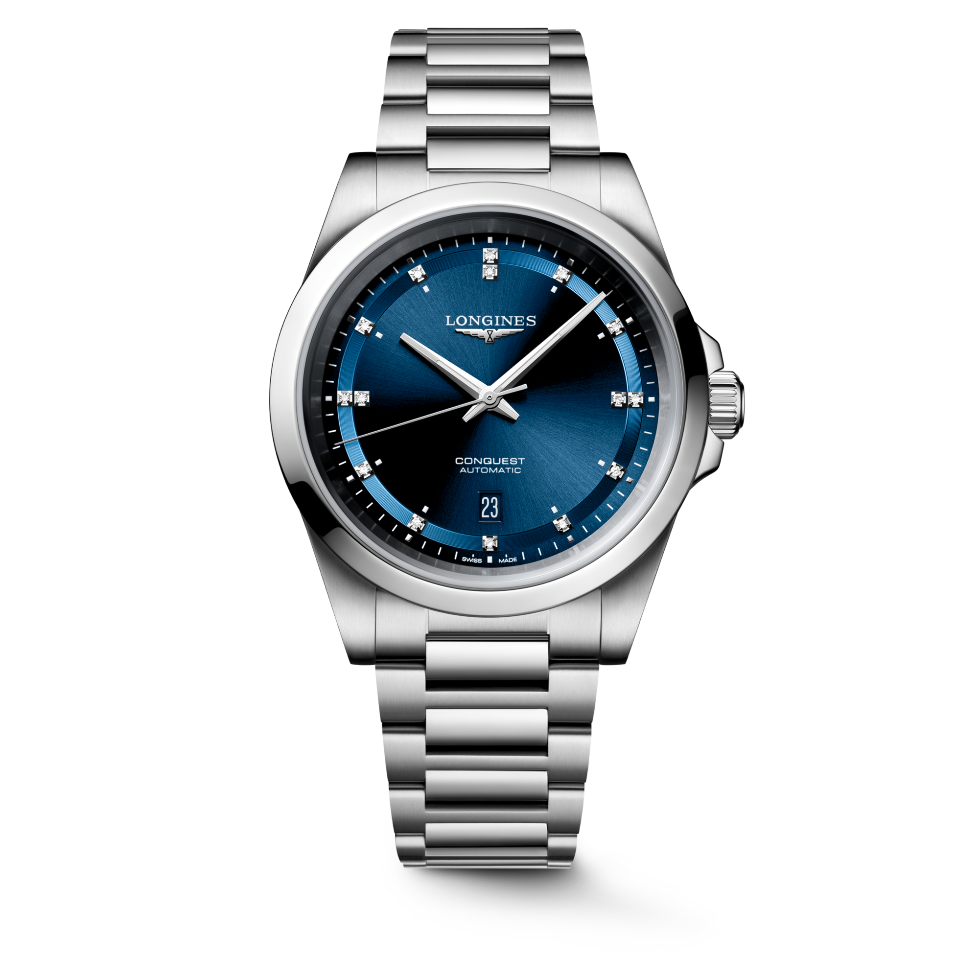 Longines Conquest 41mm L3.830.4.97.6 Watch for Men