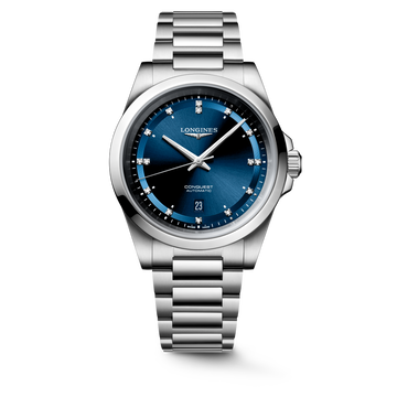 Longines Conquest 41mm L3.830.4.97.6 Watch for Men - front view