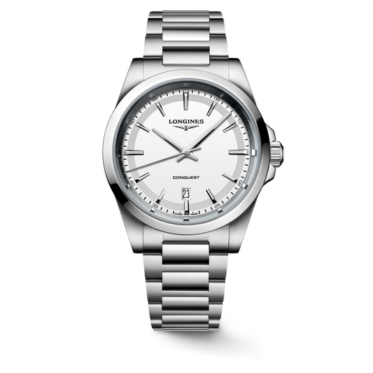 Longines Conquest 41mm L3.860.4.12.6 Watch for Men - front view