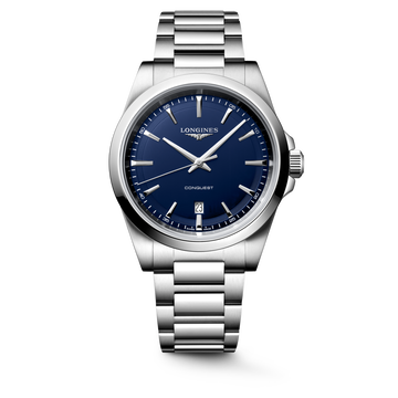 Longines Conquest 41mm L3.860.4.92.6 Watch for Men - front view