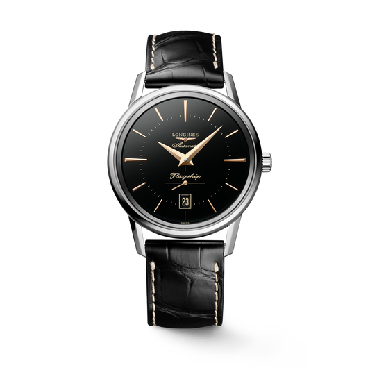 Longines Flagship Heritage 38.5mm L4.795.4.58.0 Watch for Men - front view