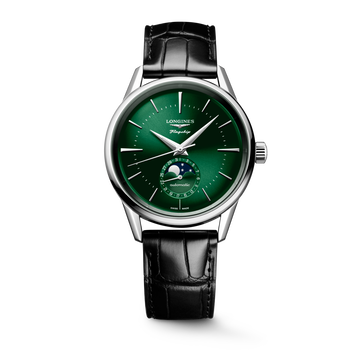 Longines Flagship Heritage Moonphase 38.5mm L4.815.4.02.2 Watch for Men - front view
