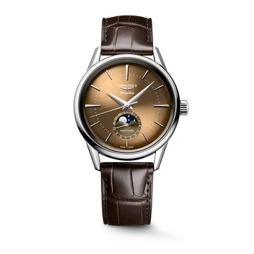 Longines Flagship Heritage Moonphase 38.5mm L4.815.4.62.2 Watch for Men - front view