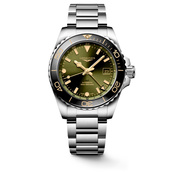 Longines HydroConquest GMT 41mm L3.790.4.06.6 Watch for Men - front view