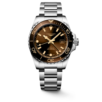 Longines HydroConquest GMT 41mm L3.790.4.66.6 Watch for Men - front view