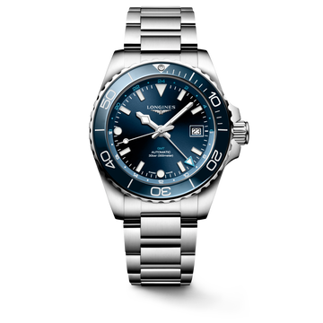 Longines HydroConquest GMT 41mm L3.790.4.96.6 Watch for Men - front view