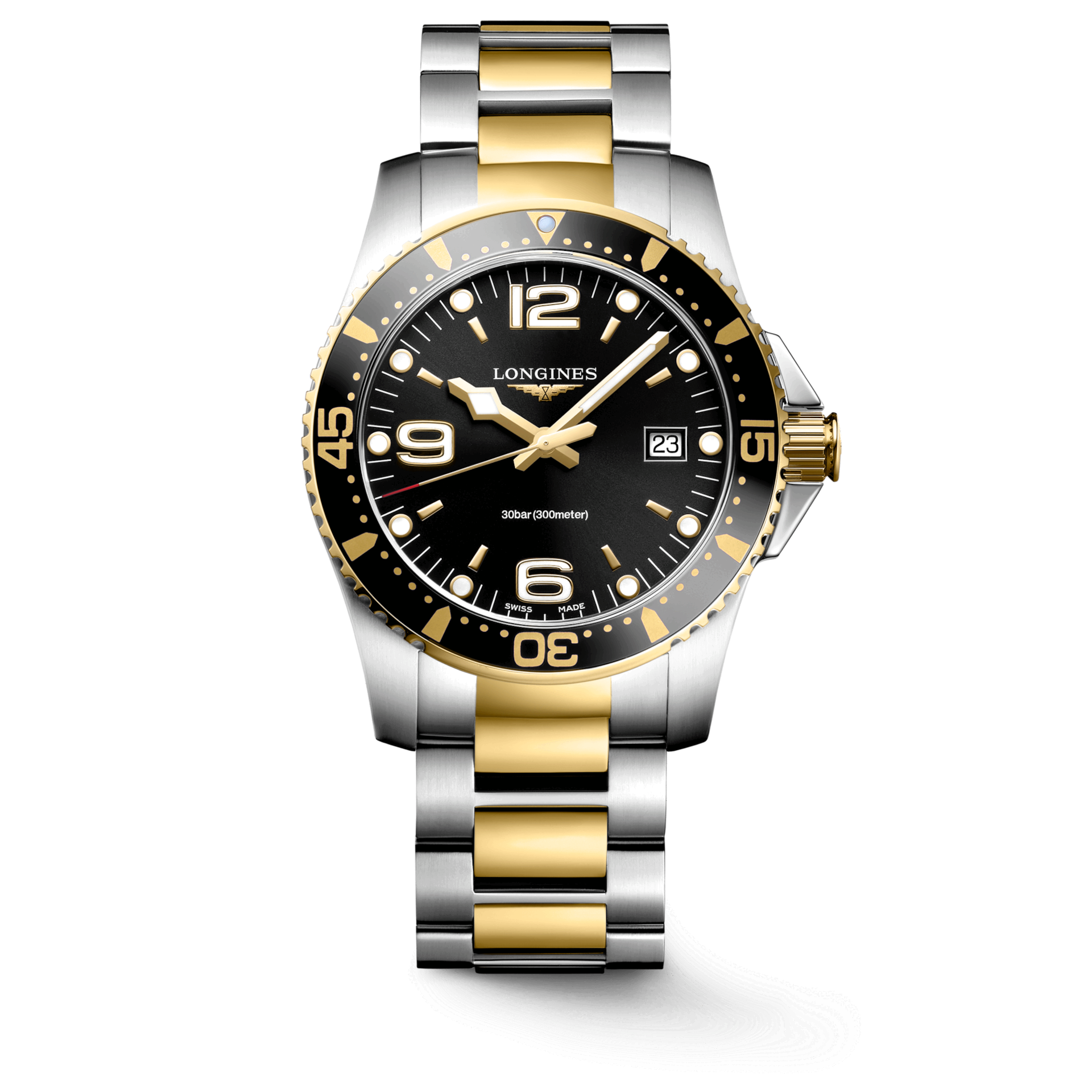 A Colourful Performance in the Diving World-Hydroconquest-L3.740.3.56.7 - Kamal Watch Company