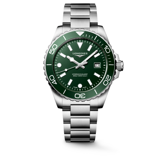 Longines HydroConquest 42mm L3.769.4.06.6 Watch for Men - front view