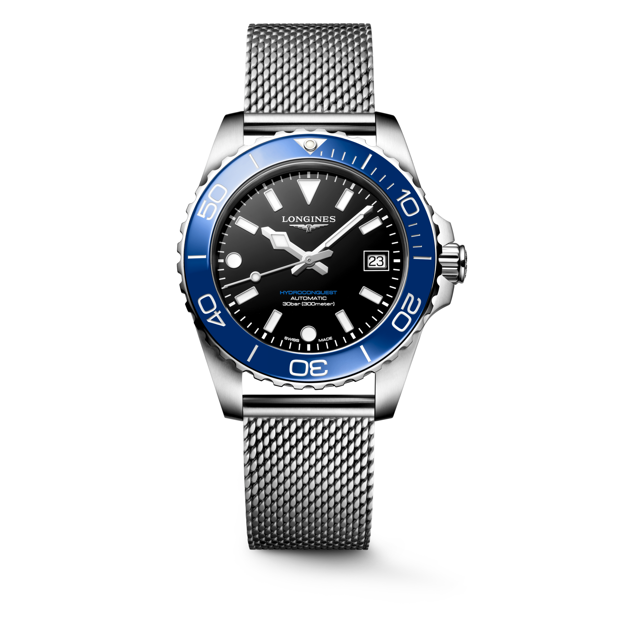 Longines HydroConquest 39mm L3.779.4.90.6 Unisex Watch