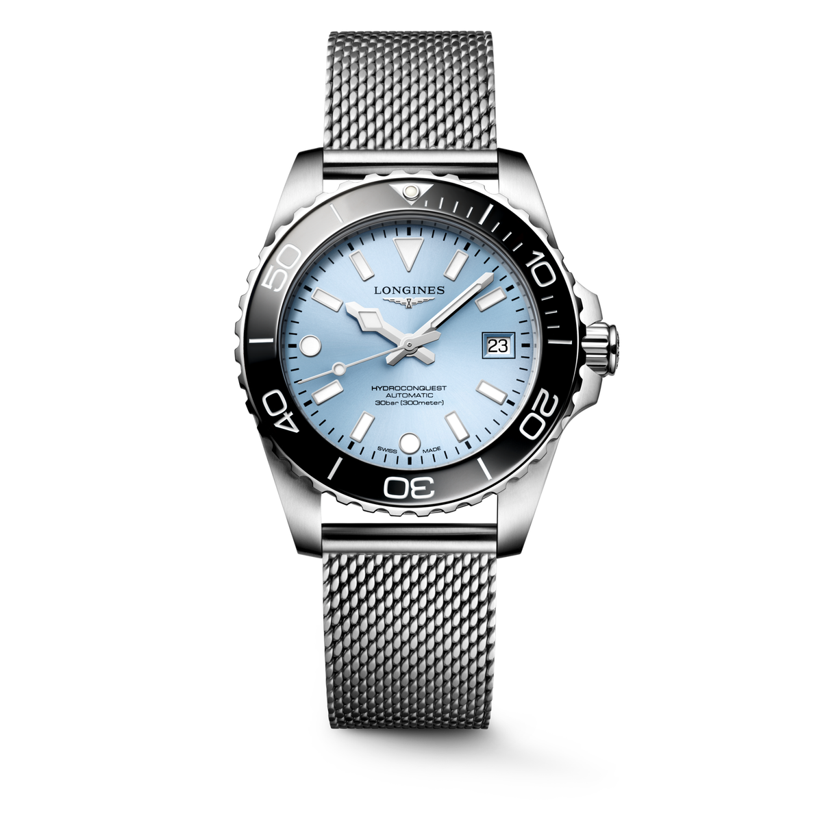 Longines HydroConquest 39mm L3.779.4.99.6 Unisex Watch - front view