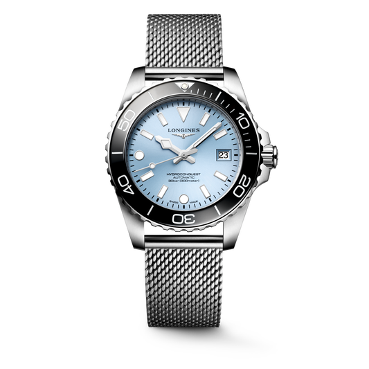 Longines HydroConquest 39mm L3.779.4.99.6 Unisex Watch - front view