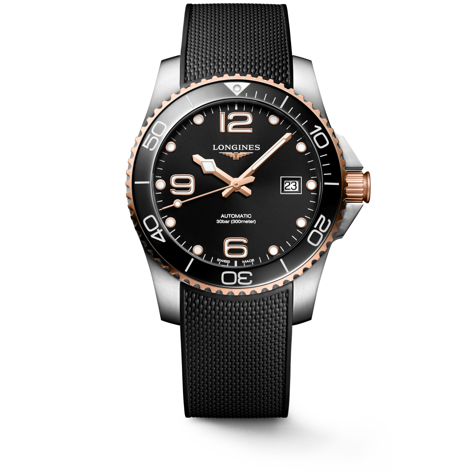 Longines HydroConquest 41mm L3.781.3.58.9 Watch for Men