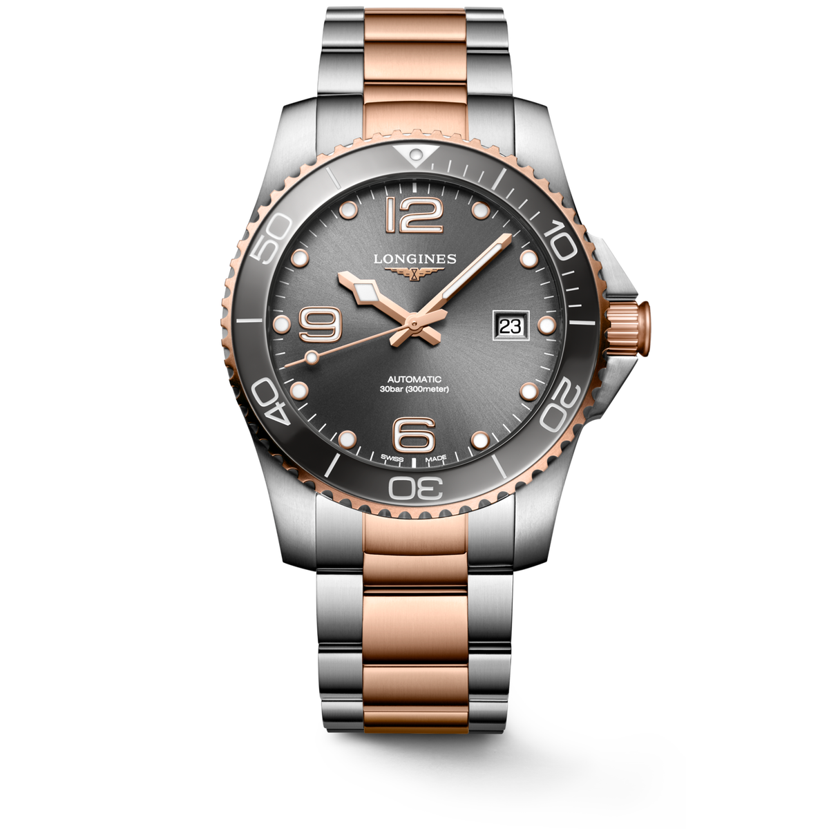 Longines HydroConquest 41mm L3.781.3.78.7 Watch for Men - front view