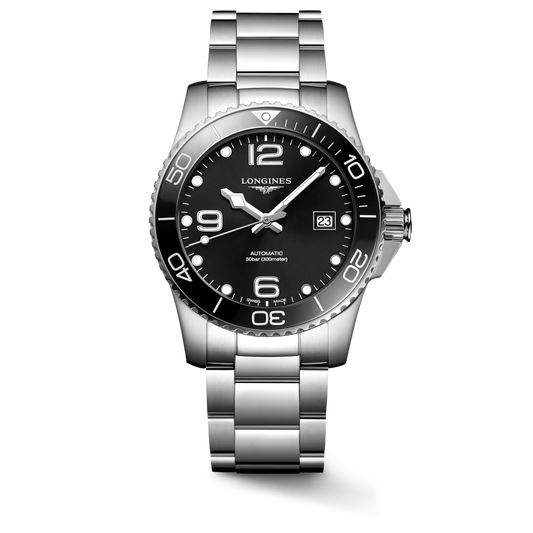Longines HydroConquest 41mm L3.781.4.56.6 Watch for Men - front view